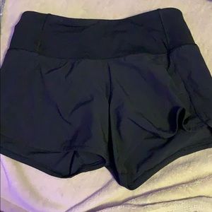 lululemon speed ups 4” inch size 2